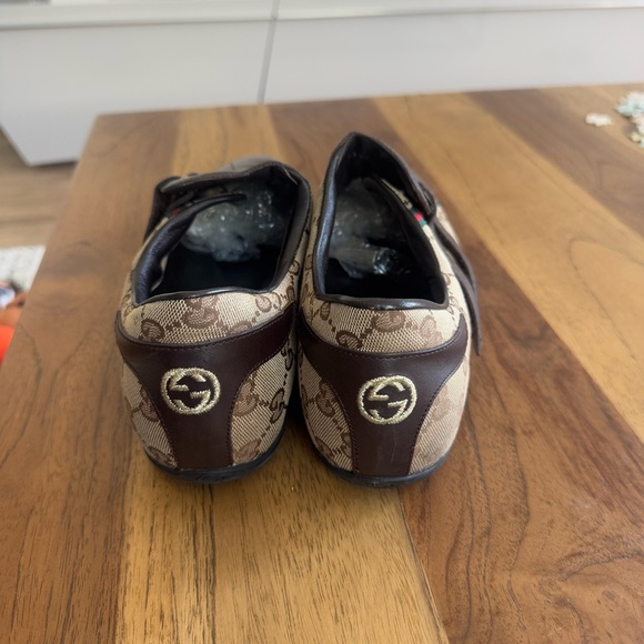 Gucci GG Coated Canvas Leather Front Ribbon Trim
Sneaker - Picture 8 of 11